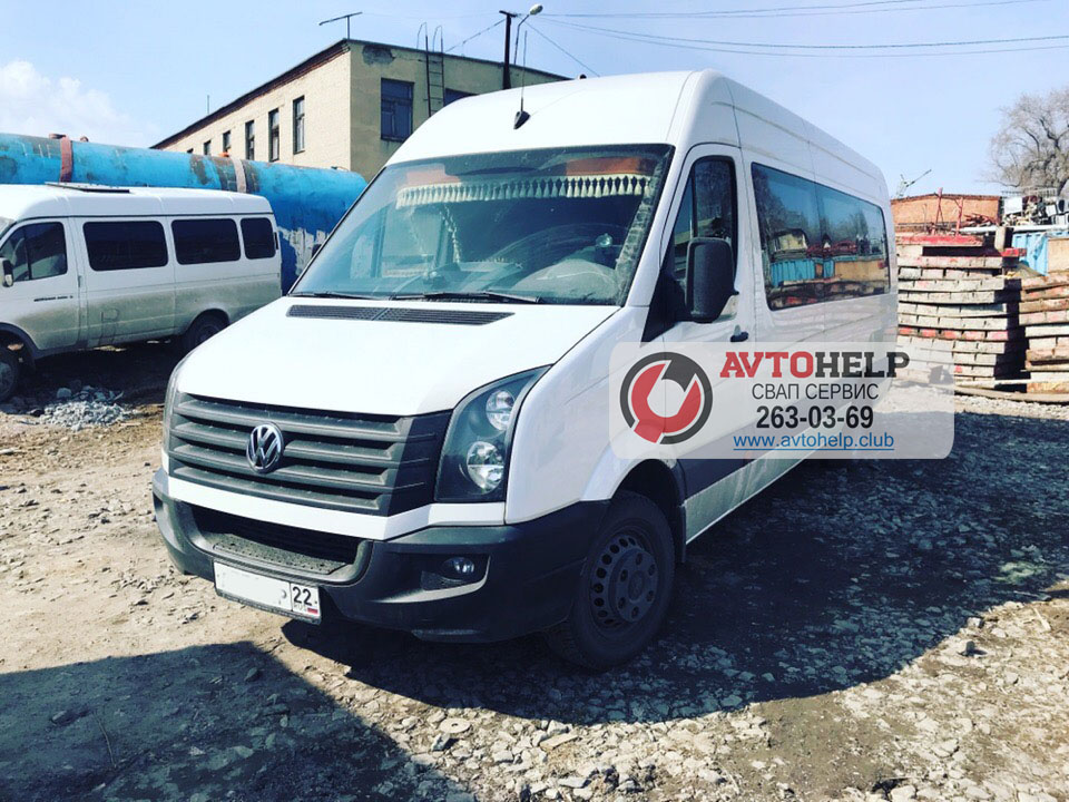 Volkswagen Crafter 3UZ до переоборудования