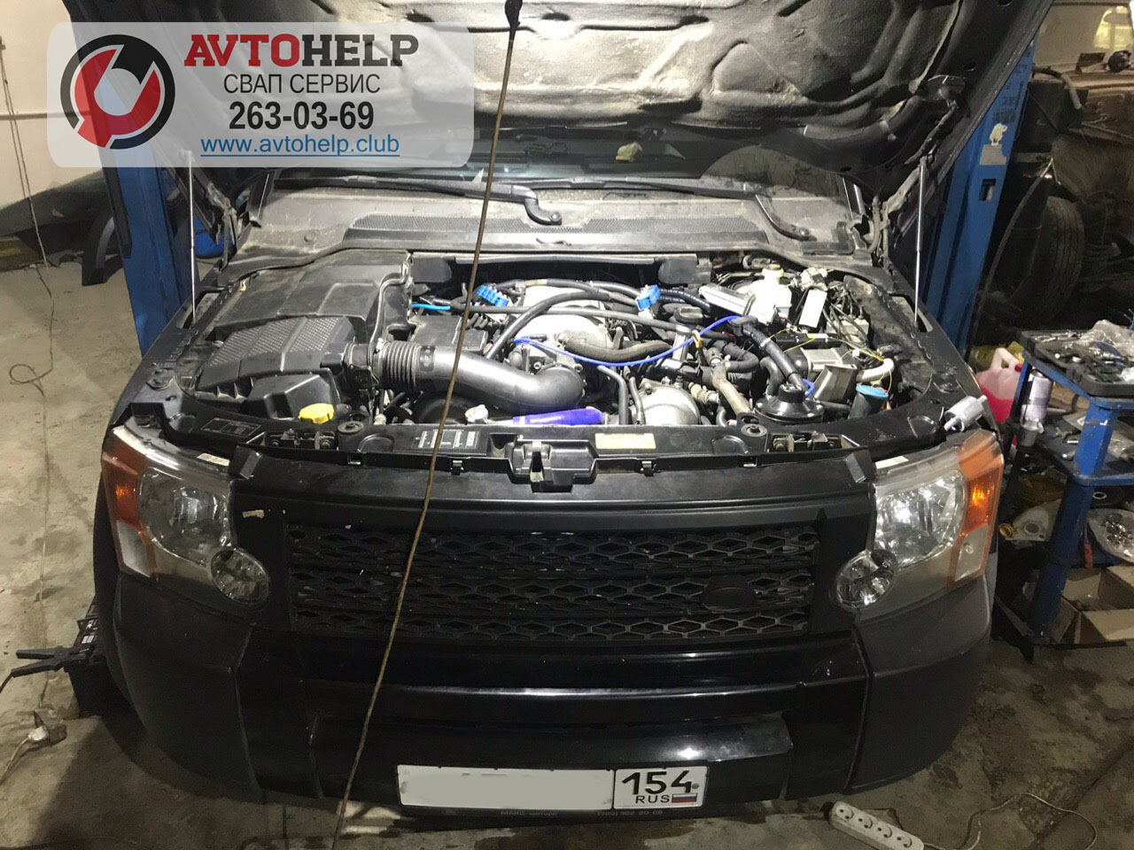 Land Rover Discovery 3 после переоборудования