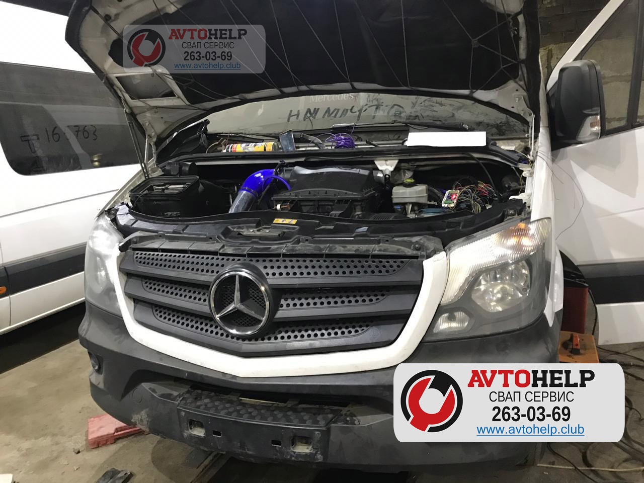 Mercedes Sprinter 3UZ до переоборудования