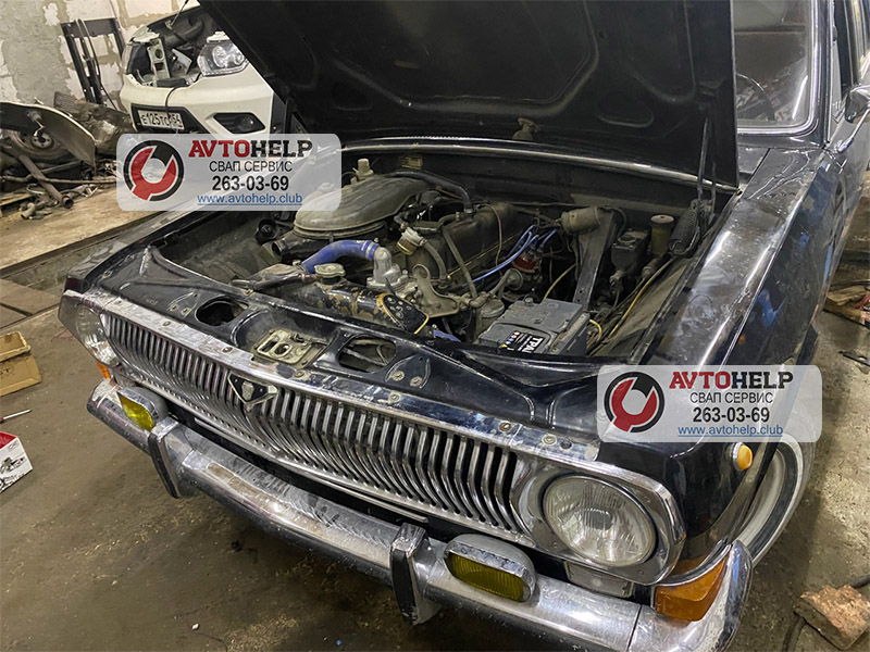 Волга Газ 24, свап на 1JZ и оформление переоборудования